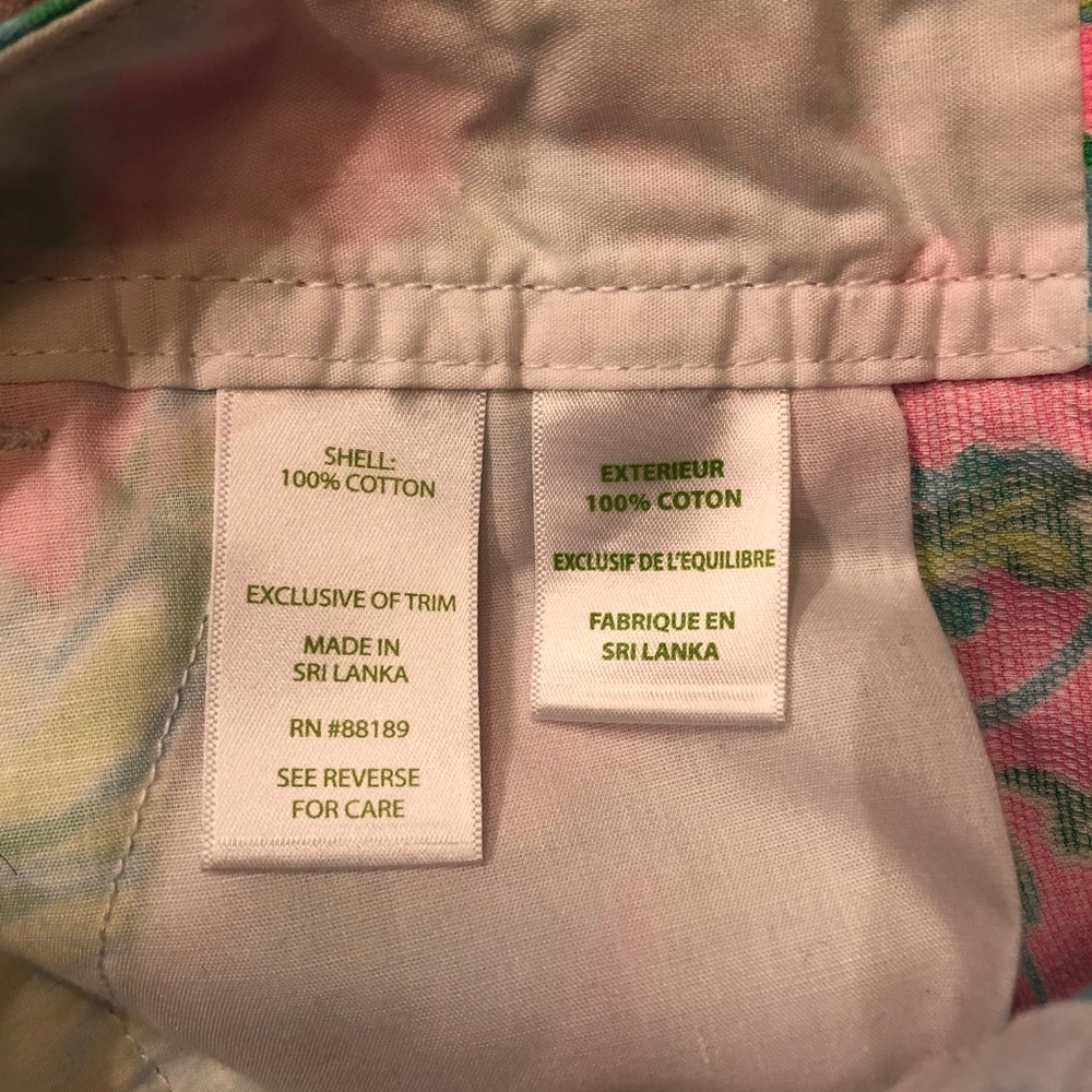 Lilly Pulitzer, "The Walsh Short" (Size 0) - Picture 7 of 7